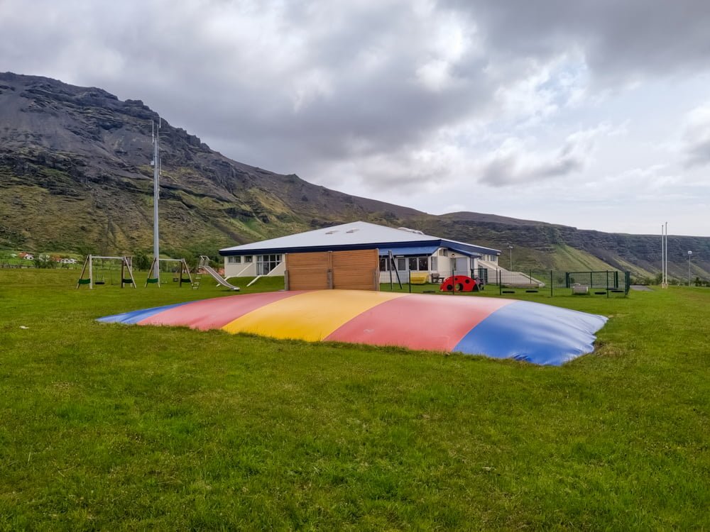 Hof í Öræfum Ærslabelgur Hreinir Garðar Ærslabelgir