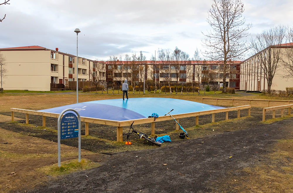 Hverfið Mitt Ærslabelgur Neðra Breiðholt